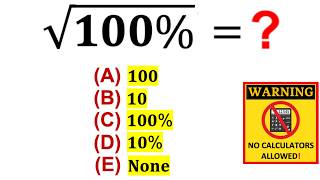 Watch the video to get the correct answer | (Percentage) | #math #maths | #geometry