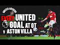 EVERY Man Utd Goal V Aston Villa At Old Trafford