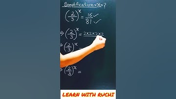 Simplification of exponents and powers| shorts | youtubeshorts | #shorts #youtubeshorts #mathstricks
