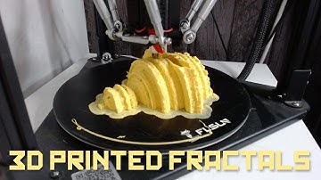 Printing 3d Mandelbrot Fractals!