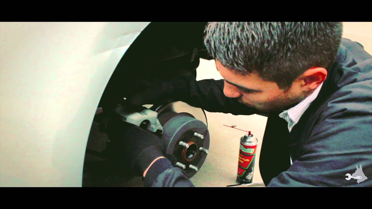 Scion Tc Rear Brake Pad Replacement Youtube
