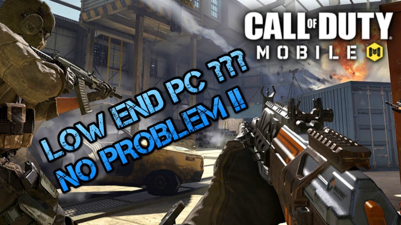 Play CALL OF DUTY MOBILE On LOW END PC Using Game Booster In 60FPS - 