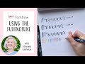 How to Use Tombow Fudenosuke Brush Pens