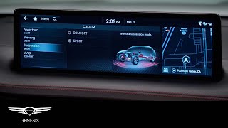 Drive Modes Genesis Gv70 How-To Genesis Usa