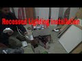 How to install recessed lighting
