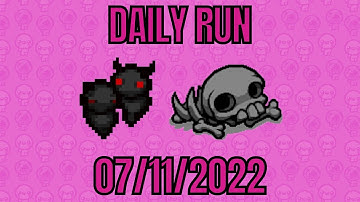 Daily Run - 07/11/2022 - The Binding Of Isaac Repentance #1