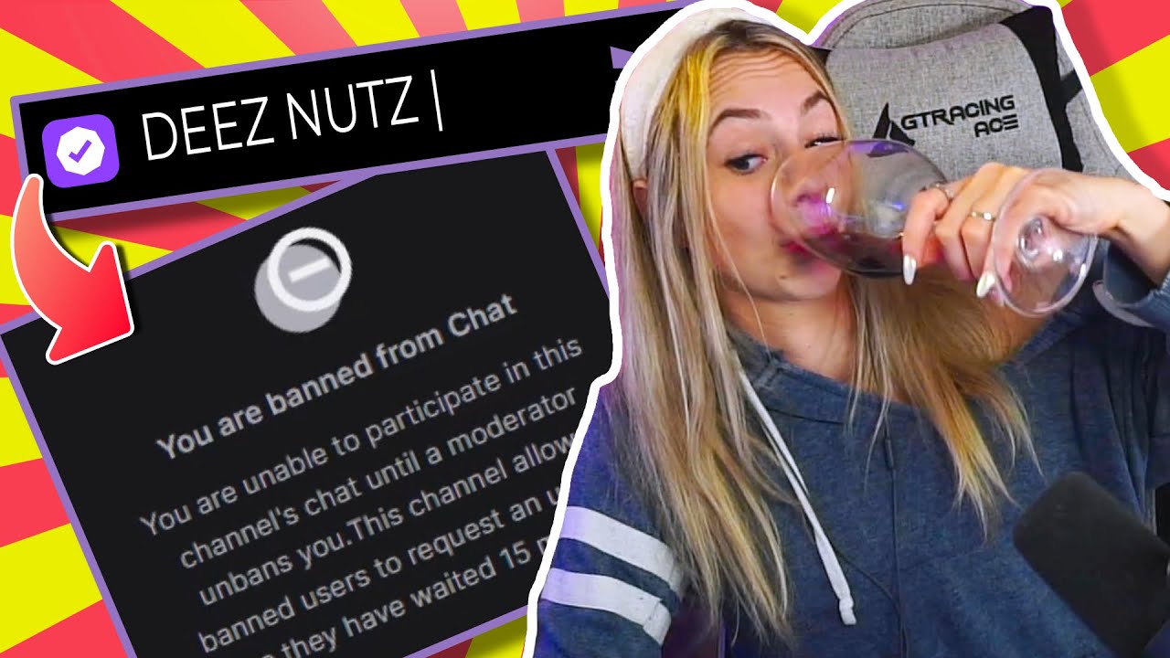Getting Banned on Twitch for Trolling Streamers While Drunk 