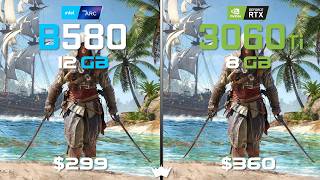 ARC B580 12GB vs RTX 3060Ti 8GB | Tested in 10 Games | 1440P