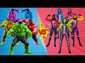 ALL HULK COLORS VS SHE HULK COLORS - in real life