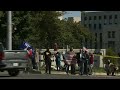 LIVE: President Trump supporters outside hospital