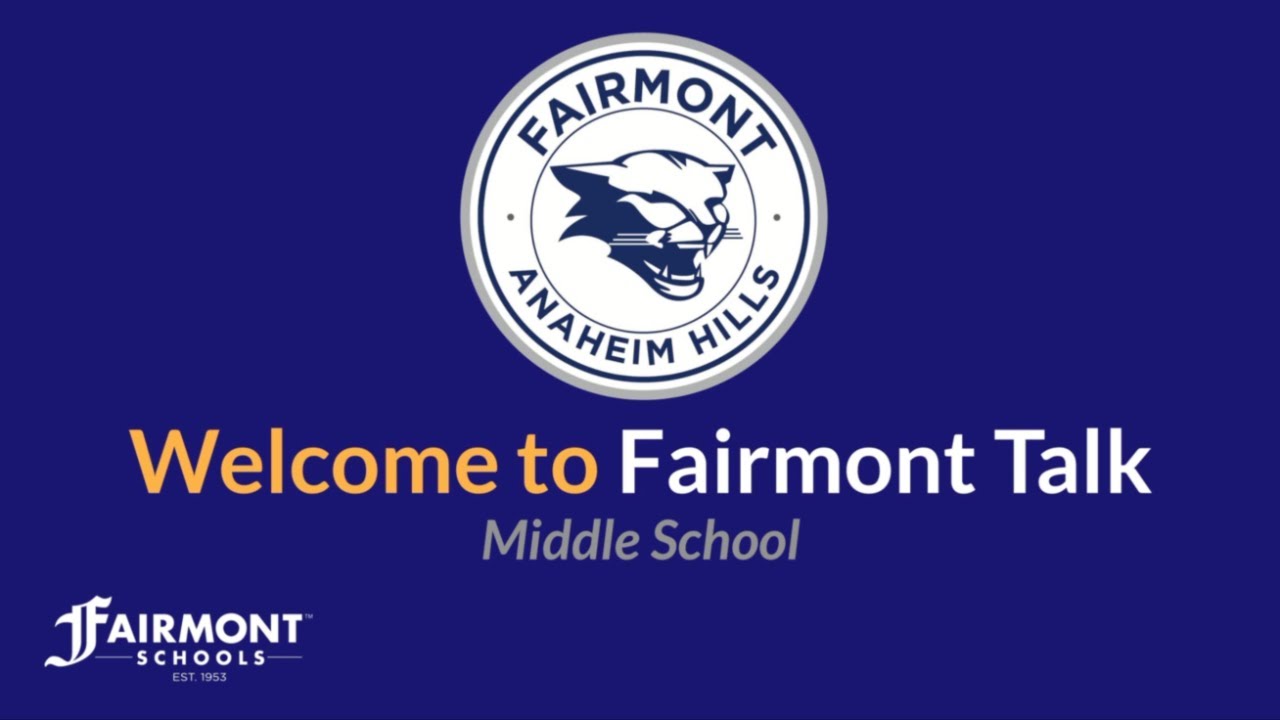 Fairmont Middle School Webinar YouTube
