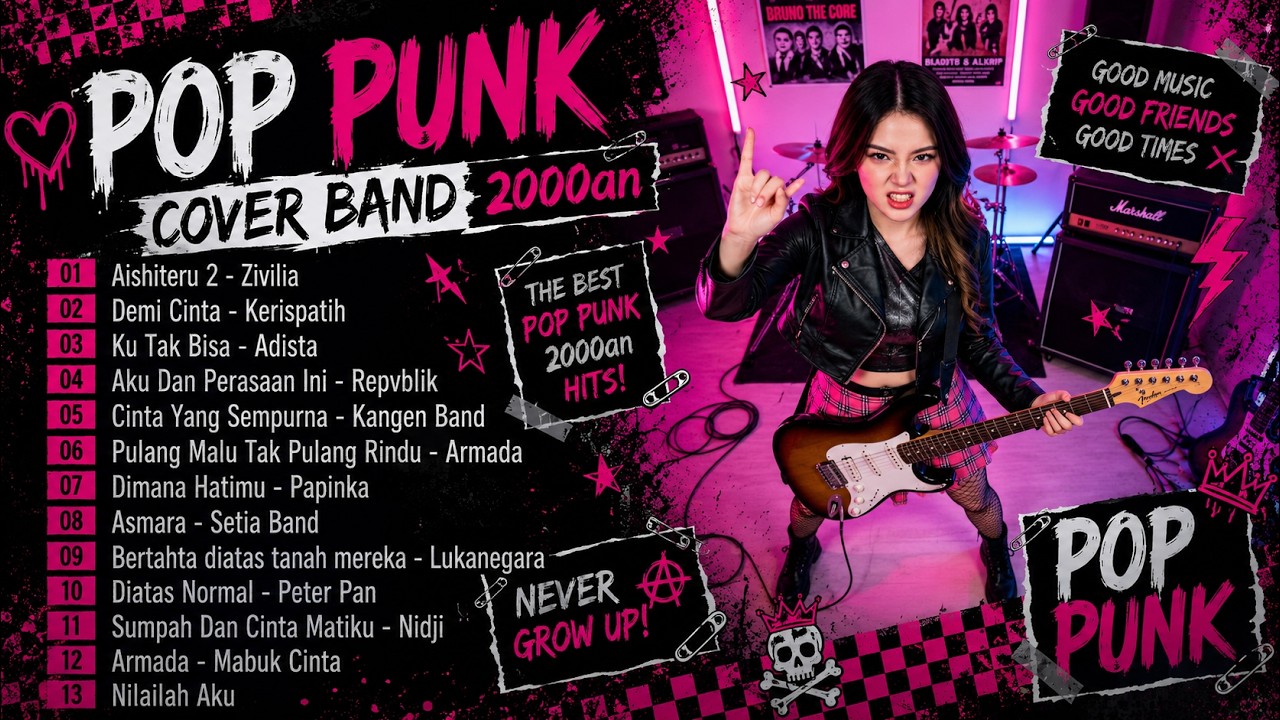 BAND LEGENDARIS 2000an Versi POP PUNK 🤘 Auto Replay Seharian!