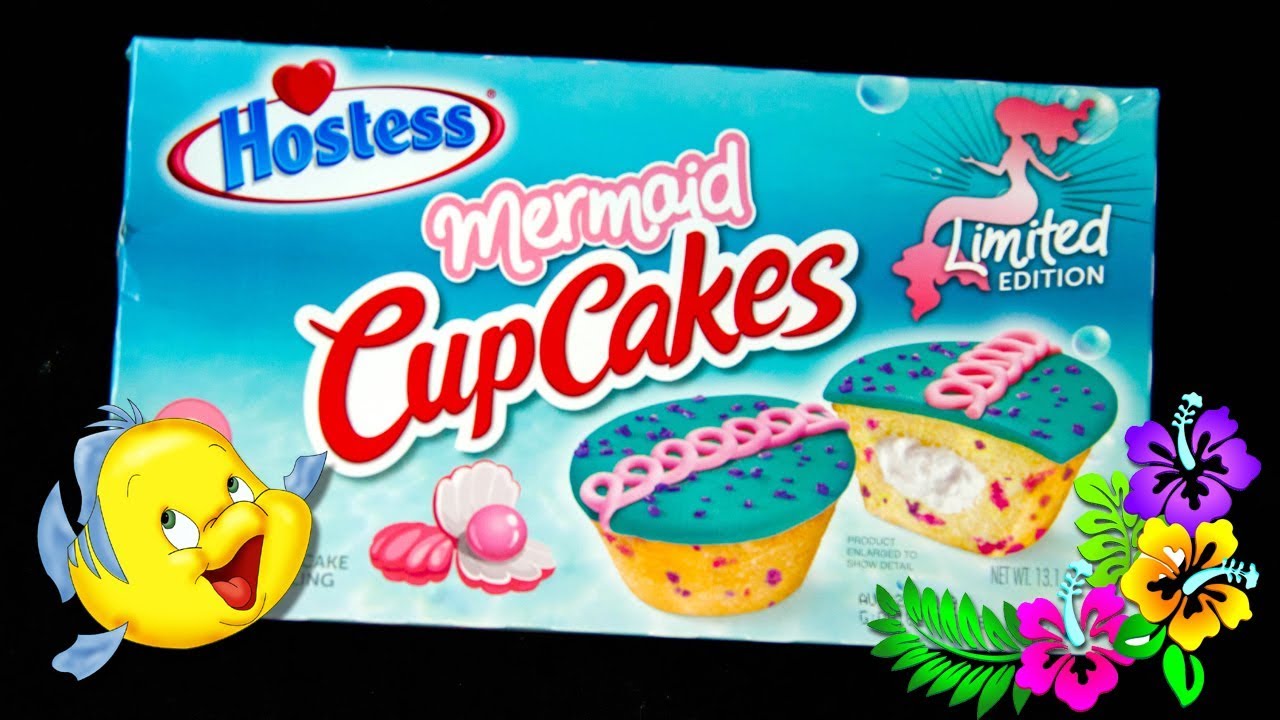 Hostess Mermaid Cupcakes YouTube