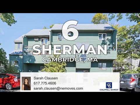 6 Sherman Street B, Cambridge, MA home video tour