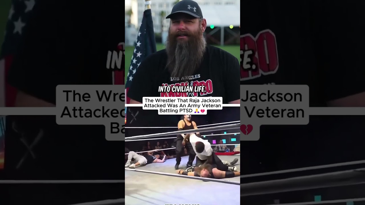 The Wrestler Was An Army Veteran 🙏💔