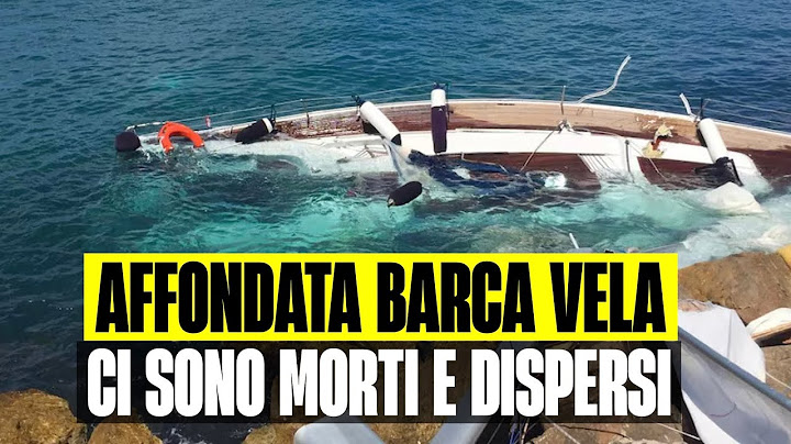 ULTIM'ORA AFFONDATA UNA BARCA VELA A PALERMO PER IL MALTEMPO. CI SONO MORTI E 6 DISPERSI