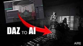 AIRE Workflow Tutorial | From DAZ Studio to Cinematic AI Renders