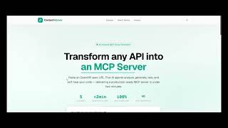 ContextWeaver AI – The Autonomous Agent Swarm for MCP Servers | "2 Fast 2 MCP" Hackathon