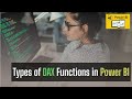 Types of DAX Functions in Power BI