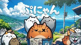 猫投げ界の頂点を目指す配信【ぷにゃん】 #Shorts