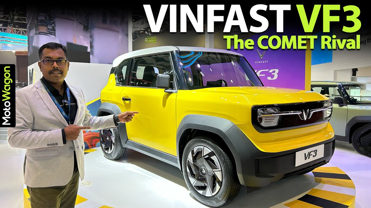 Vinfast VF3 - MG Comet Rival | Tamil Car Review | MotoClips by ...