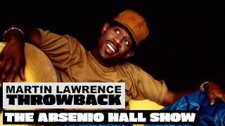 Martin Lawrence Throwback | Arsenio Hall Show (1992)