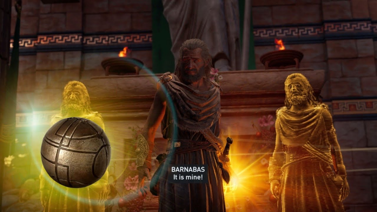 Assassins creed Odyssey || NG+ nightmare Find and save corrupted Barnabas