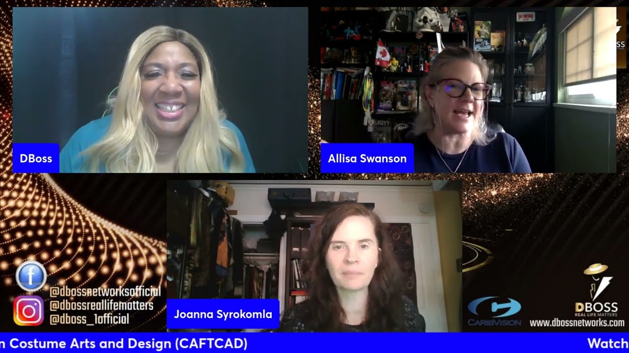 Real Life Matters DBoss with Canadian Alliance of Film and Television Costume Arts and Design