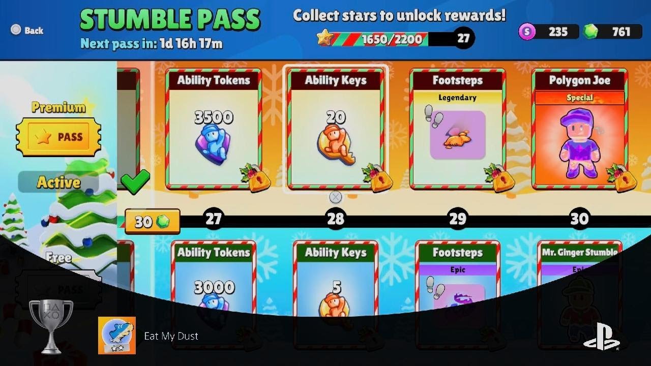 Stumble Guys - Eat My Dust (SILVER)