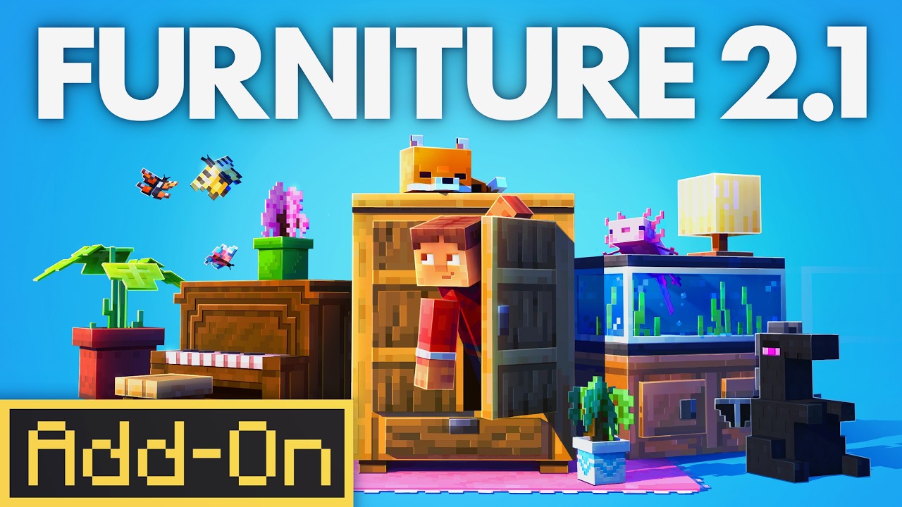 FURNITURE 2.1 ADDON - The Perfect Quality of Life Update 1500+ Items!