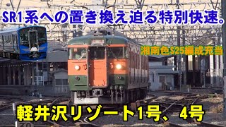 新型車両SR1系への置き換え迫る特別快速、「軽井沢リゾート号」