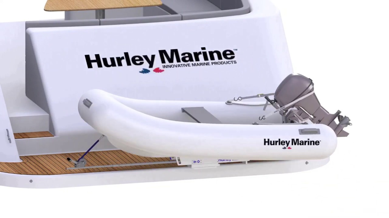 Hurley Marine's H3O Dinghy Davit™