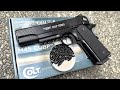 Grabe Durog tlaga Umarex Airgun Colt M45 Pistol CQBP unboxing and testing