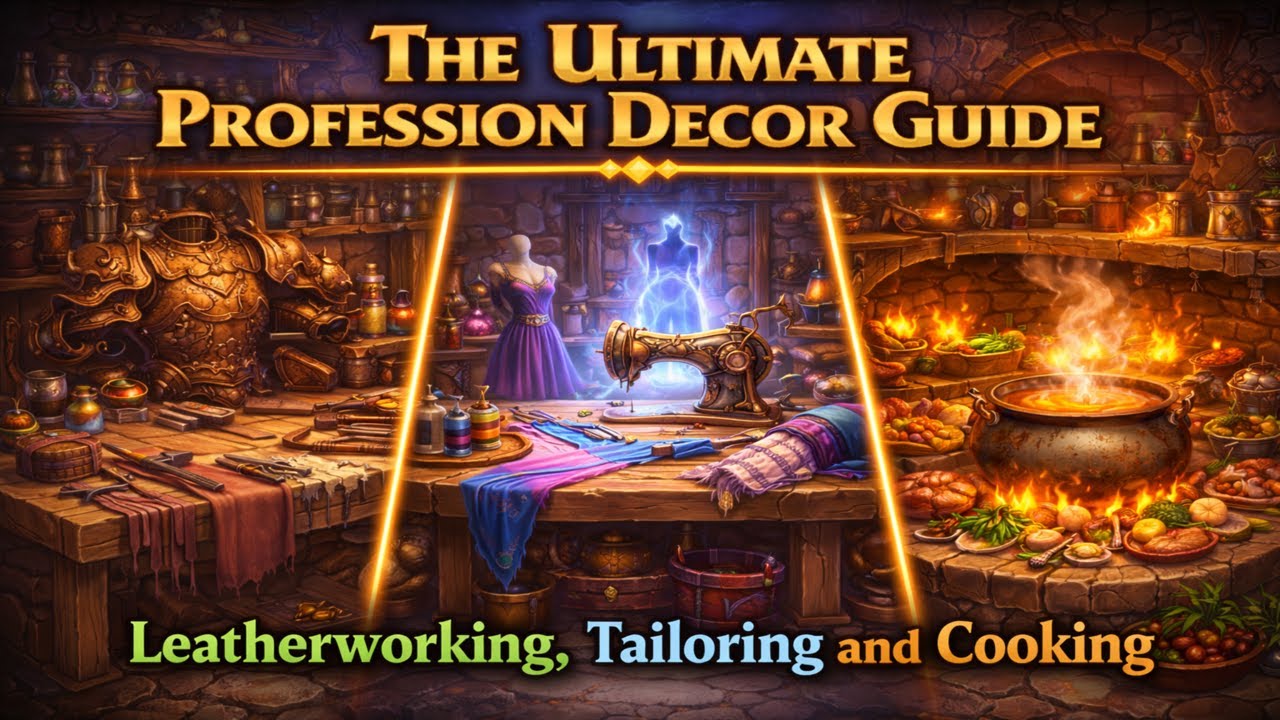 Полное руководство по оформлению профессий | Кожевничество, пошив одежды, кулинария | Часть 3