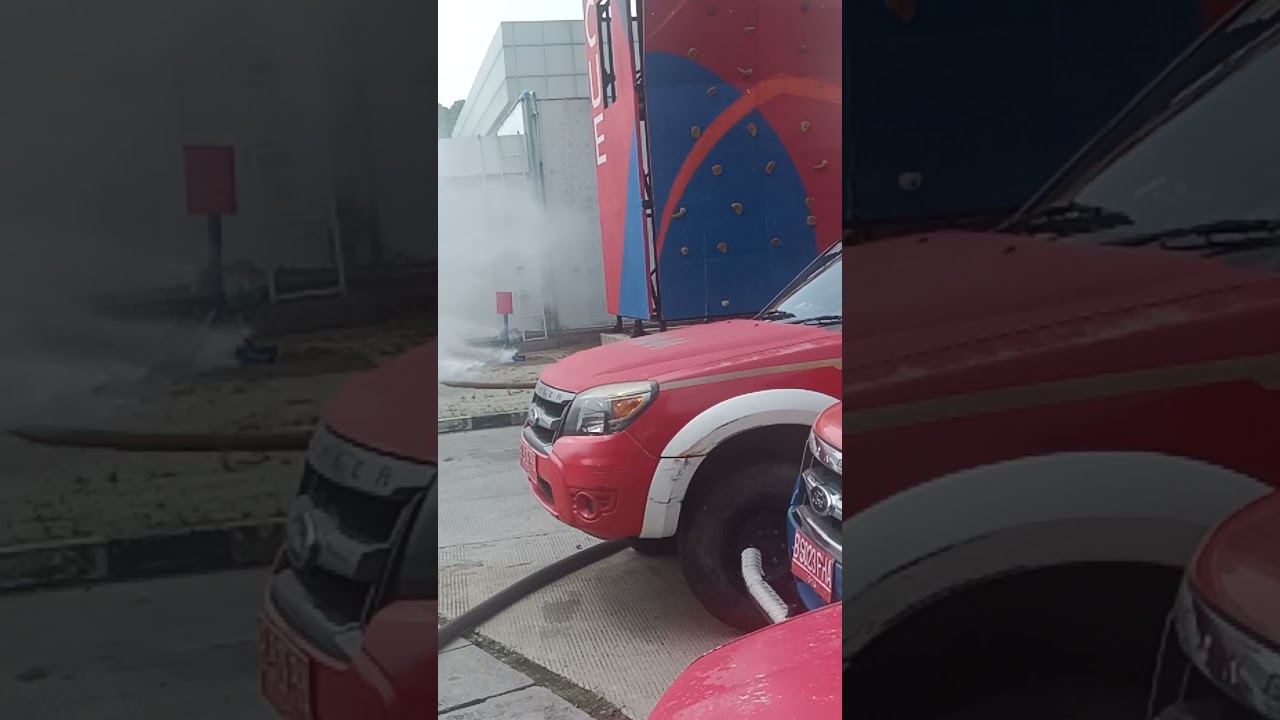 Aksi team AiA central di FIRE SAFETY CHALLENGE 2021