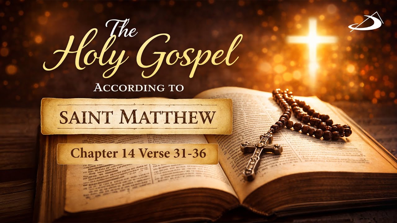 Matthew 14 36 Esv