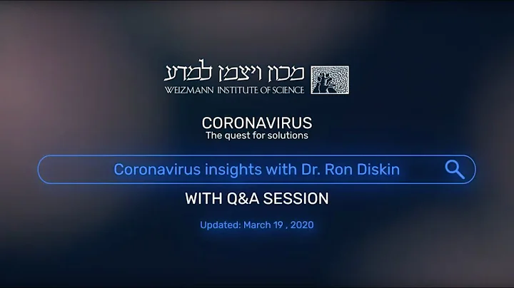 Coronavirus: The Quest for Solutions  Dr. Ron Disk...