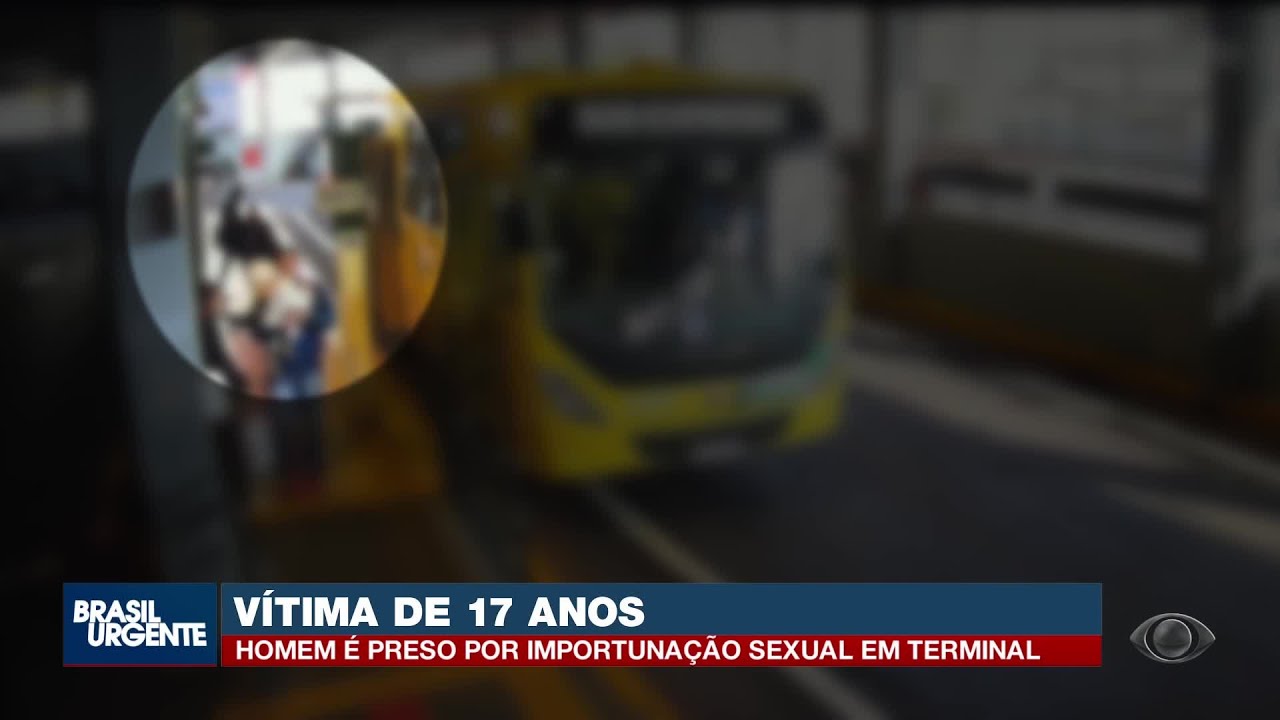 Homem é preso por importunação sexual em terminal de ônibus