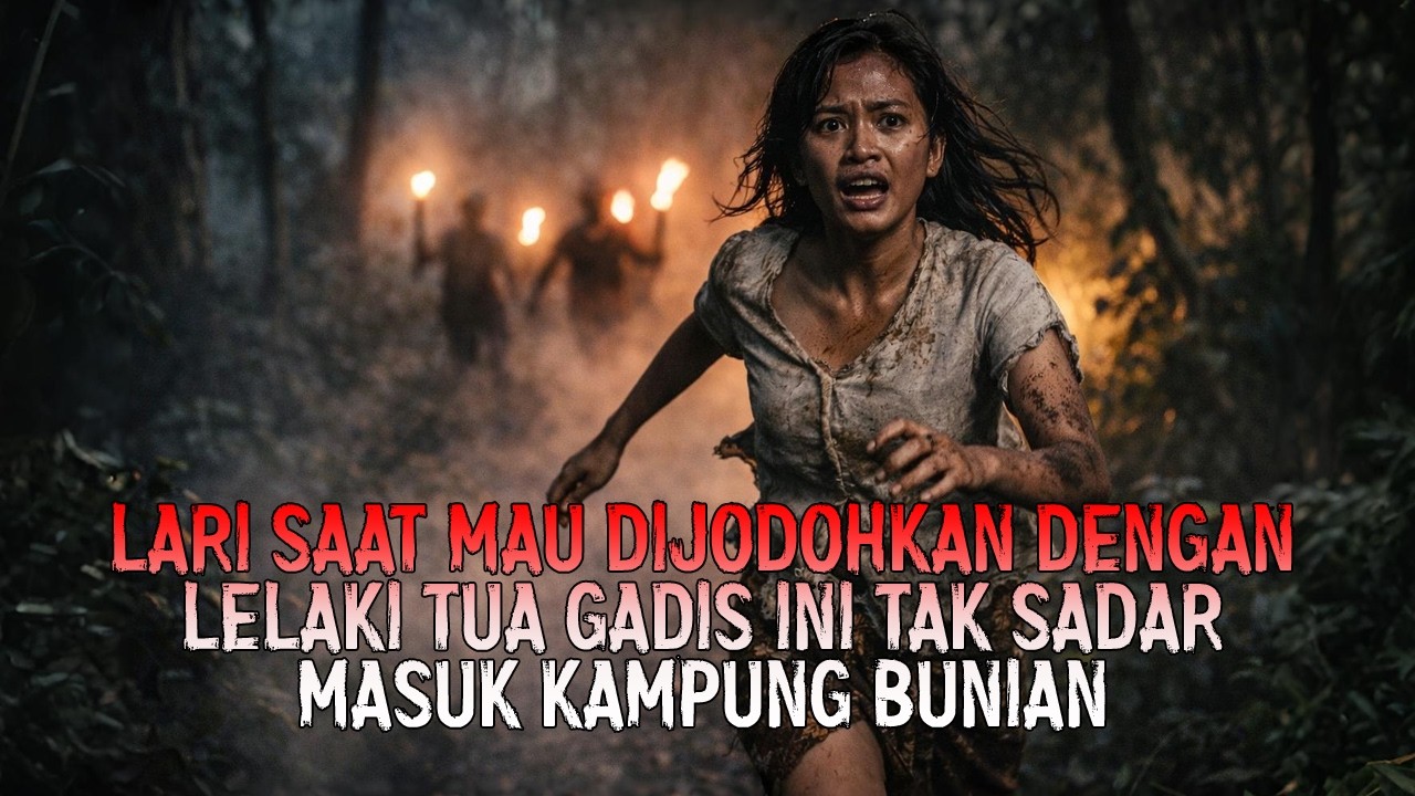 kisah nyata !! LARI SAAT MAU DIJODOHKAN DENGAN LELAKI TUA GADIS INI TAK SADAR MASUK KAMPUNG BUNIAN