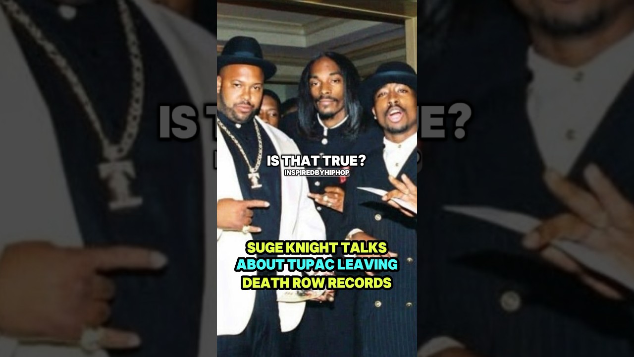 Suge Knight Talks About Tupac Leaving Death Row 👀