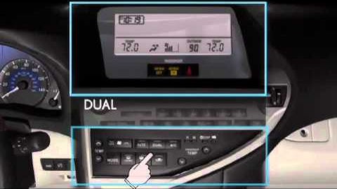 Lexus Automatic Air Conditioning System 2010-2011 Quick Guide