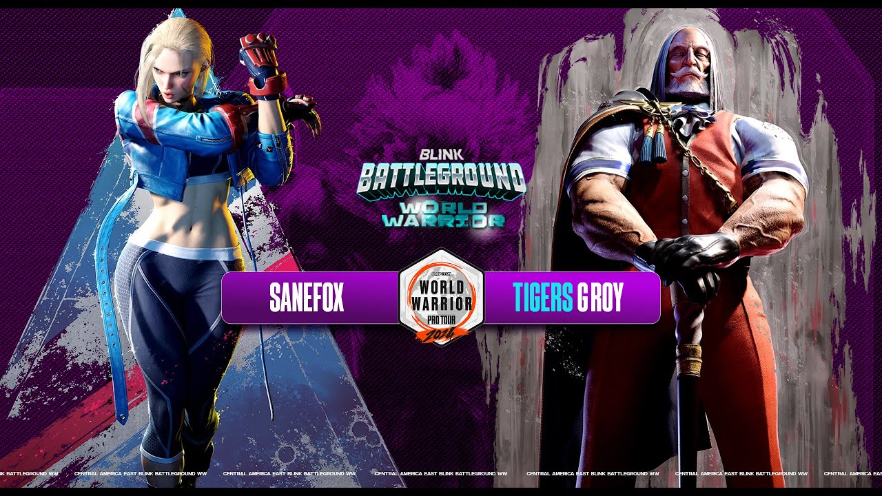 SANEFOX VS G-ROY | CAMMY VS JP TOP 8: Blink Battleground - Capcom