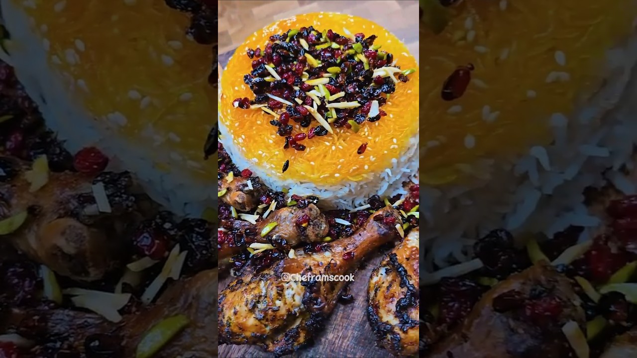 Spicy Moroccan Chicken with an Iranian Twist 🔥🍗 #shorts #chickenrecipe