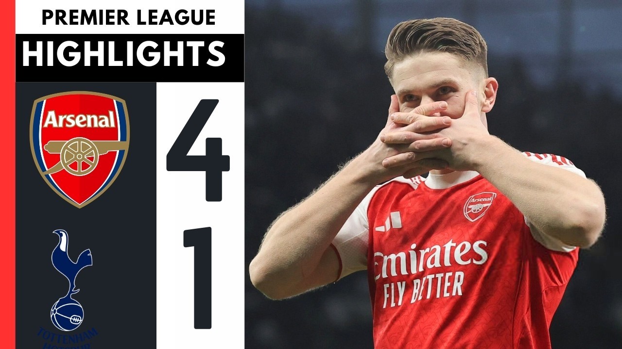 Arsenal vs Tottenham 4-1 All Goals & Highlights 2026