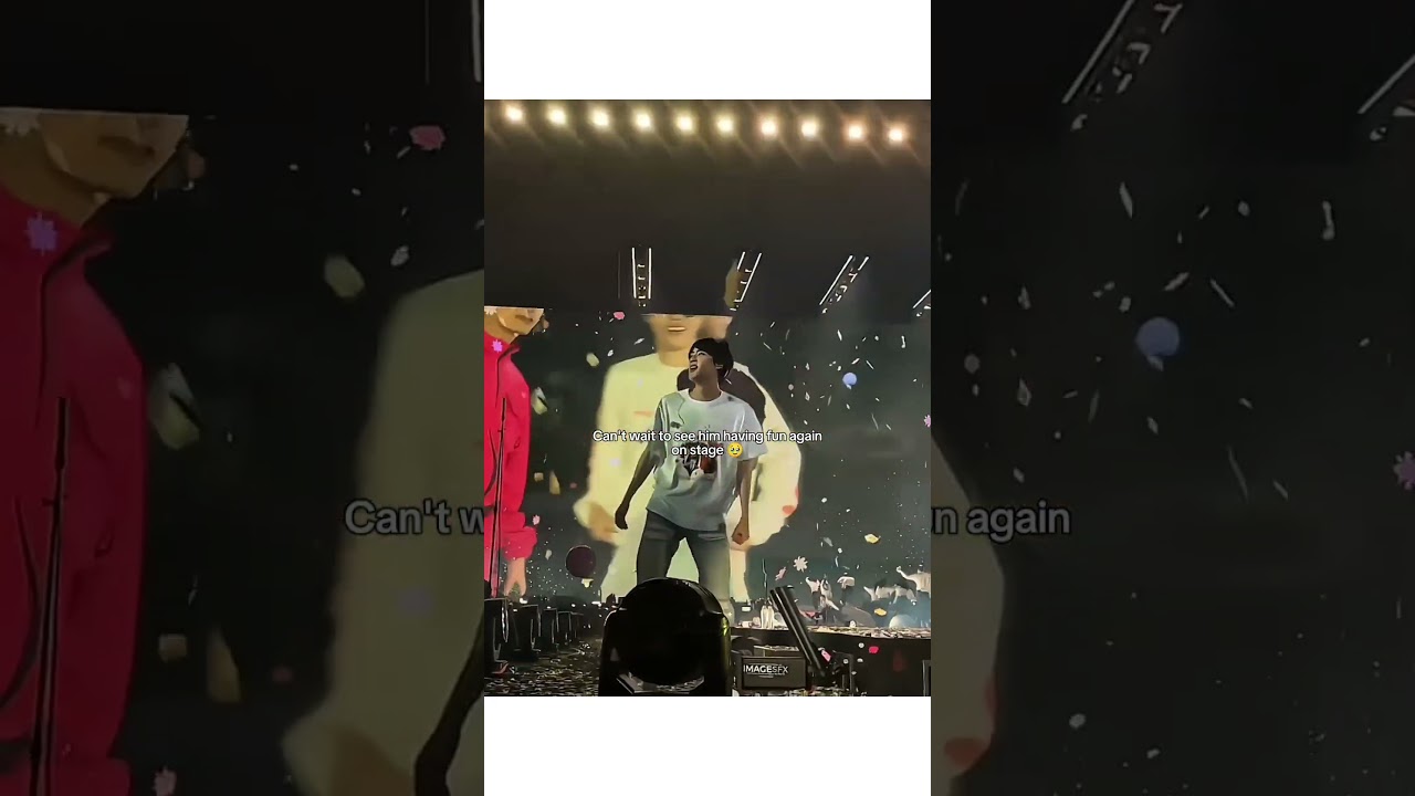 He's born to be on stage 🥹