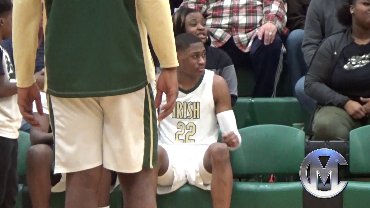MALAKI BRANHAM & SINCERE HARRIS GET'S BUCKETS ST VINCENT ST MARY VS ...