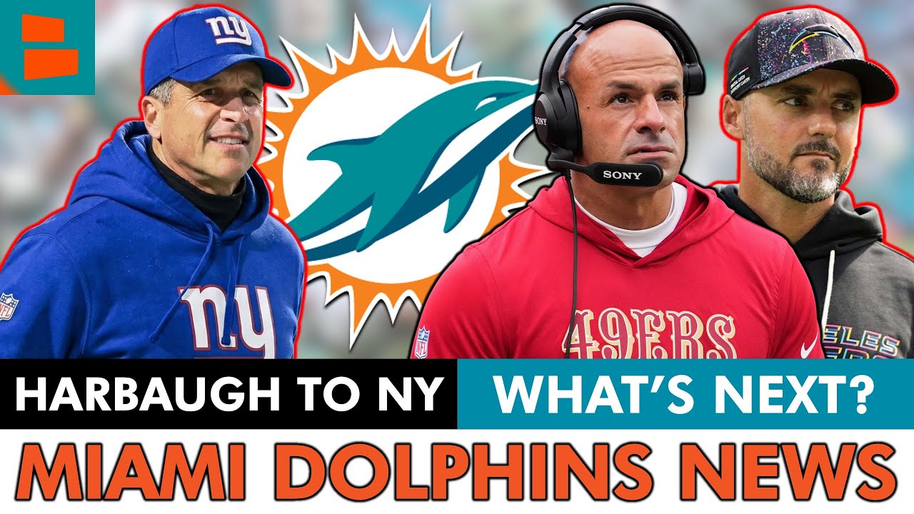 Miami Dolphins News On Head Coach Search After NY Giants Hire John Harbaugh