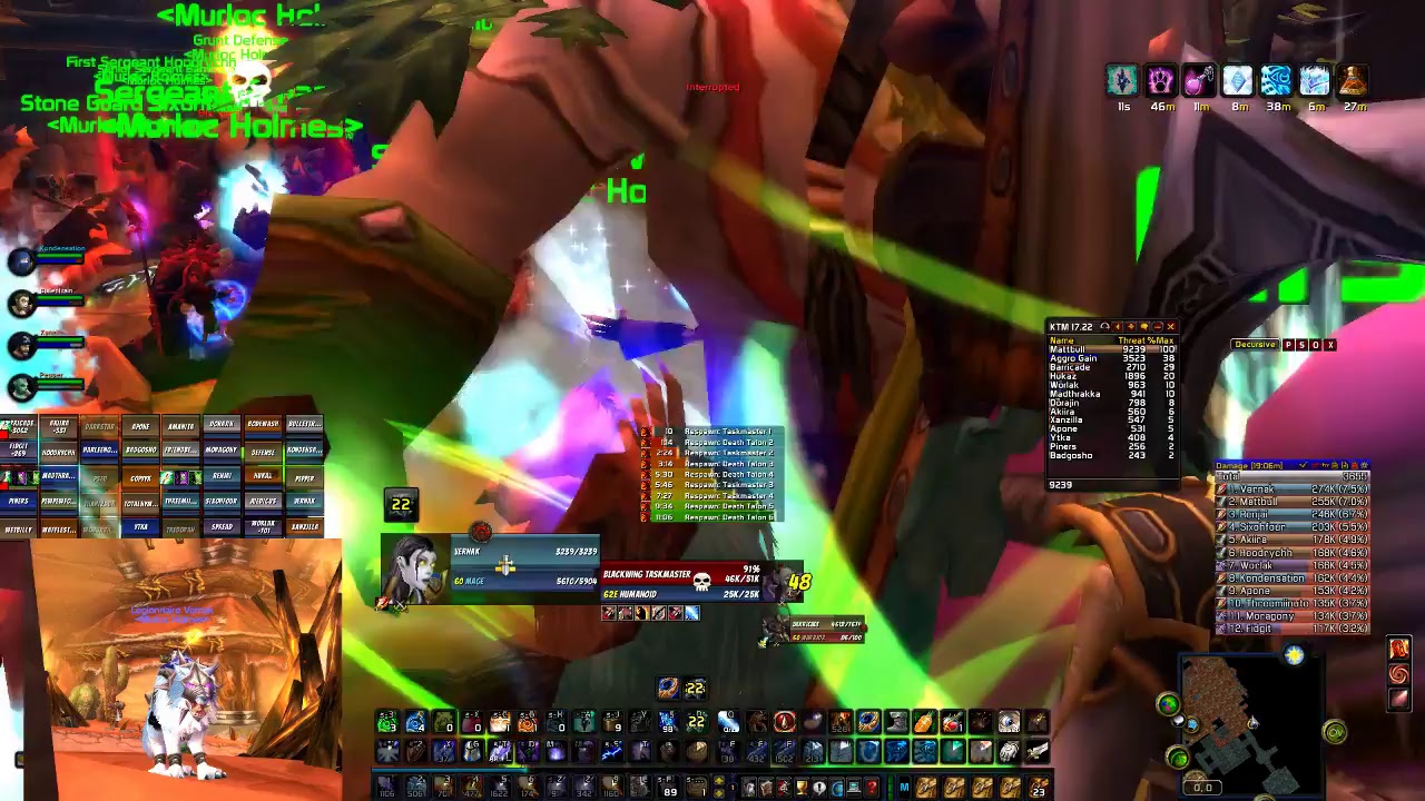 Vernak - BWL PROGRESSION - Flasking! WoW Vanilla Elysium PvP