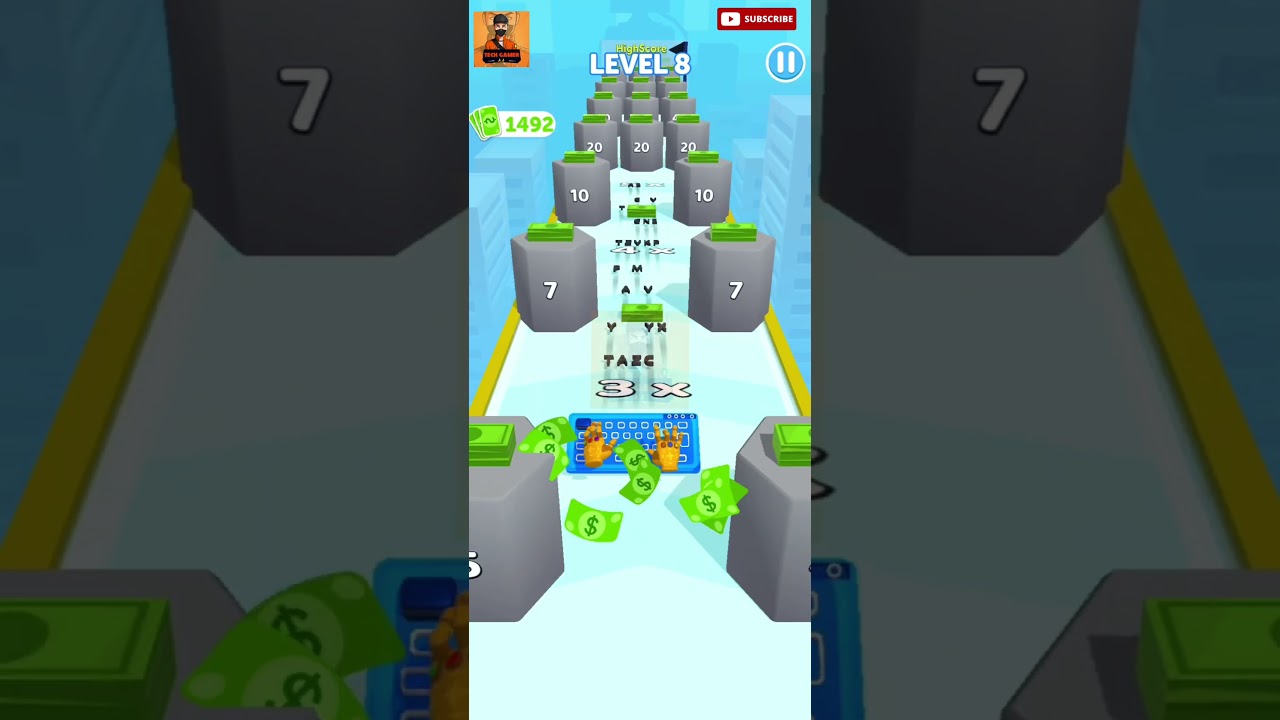 typing shooter all levels gameplay 