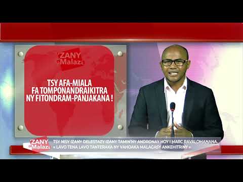 FANDAHARANA 'ZANY N'MALAZA N°145 ALATSINAINY 05 DESAMBRA 2022